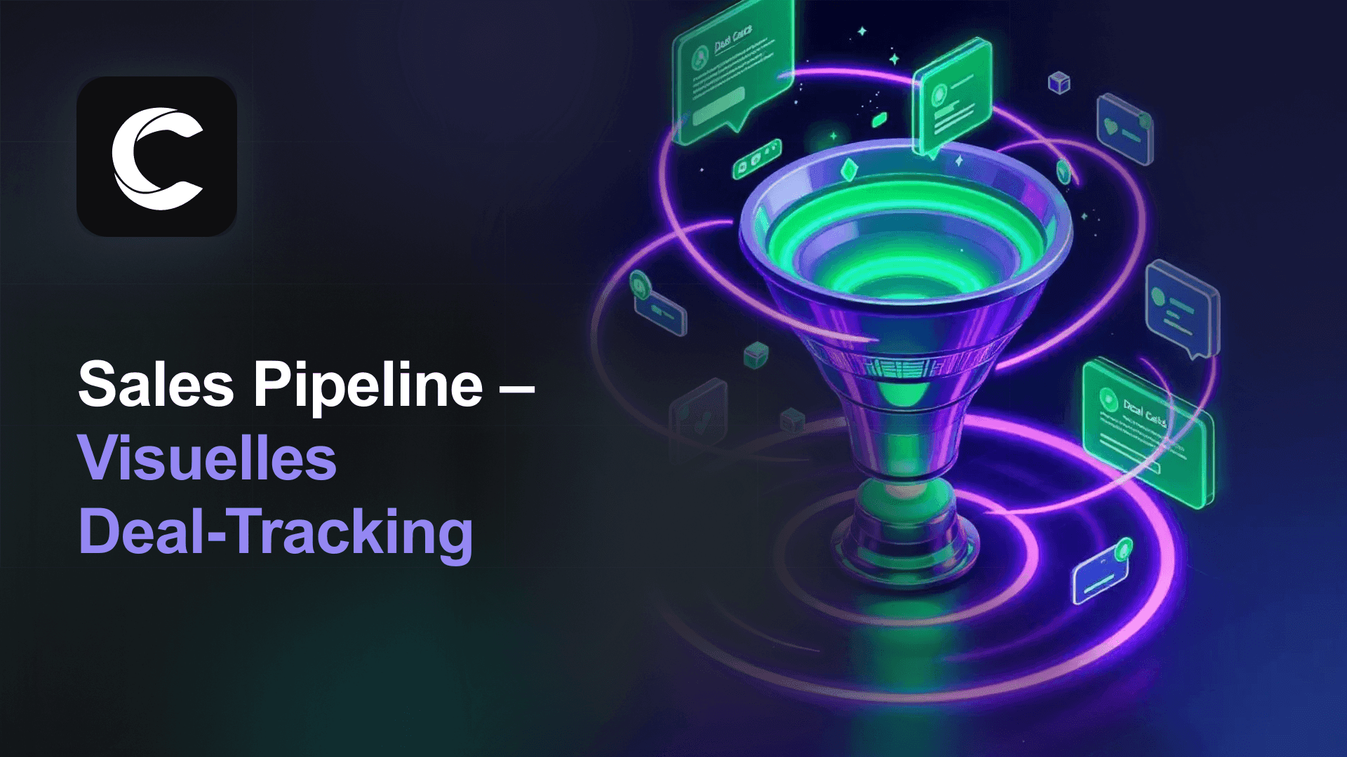 Eine Vertriebspipeline, die Ihnen genau zeigt, wo jeder Deal steht